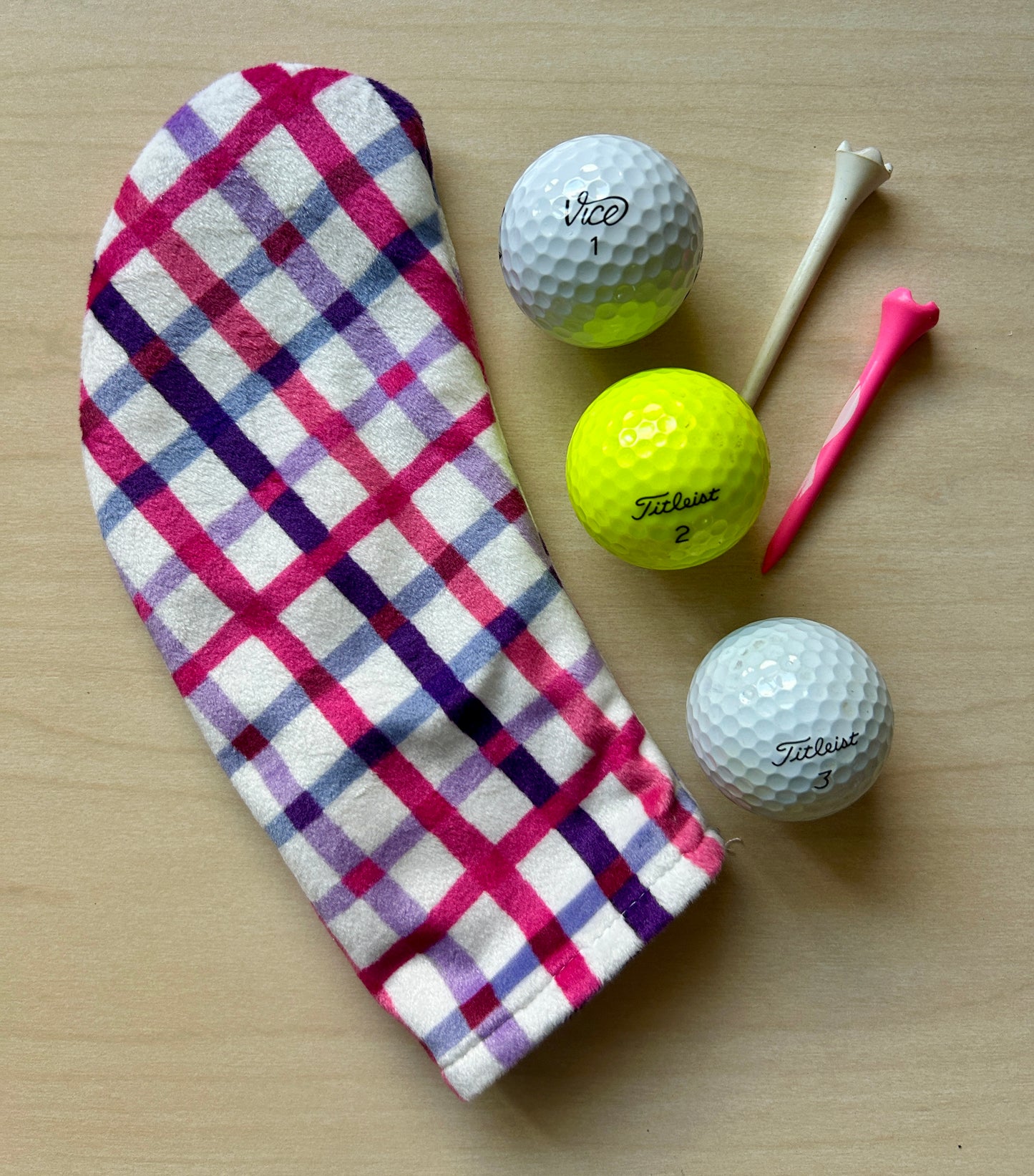 Golf Club Cover Hybrid Reversible