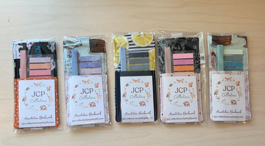 Annotation Bookmark Set with Highlighter & Page Marker Flags