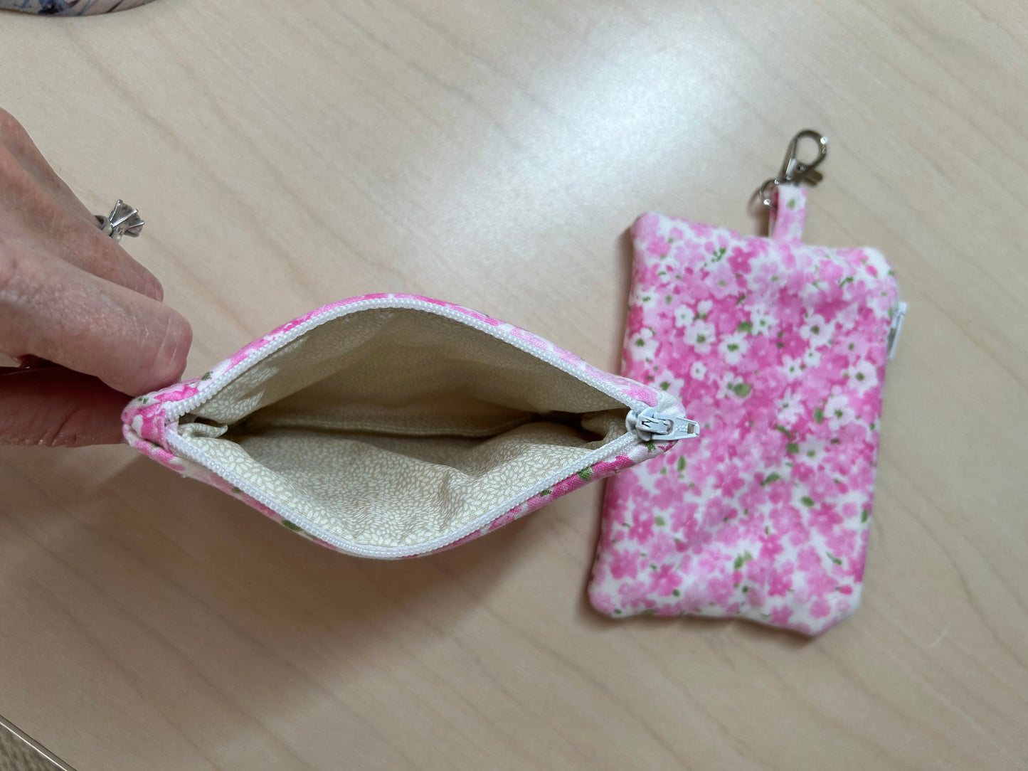 Versatile Quilted Pouch Wallet
