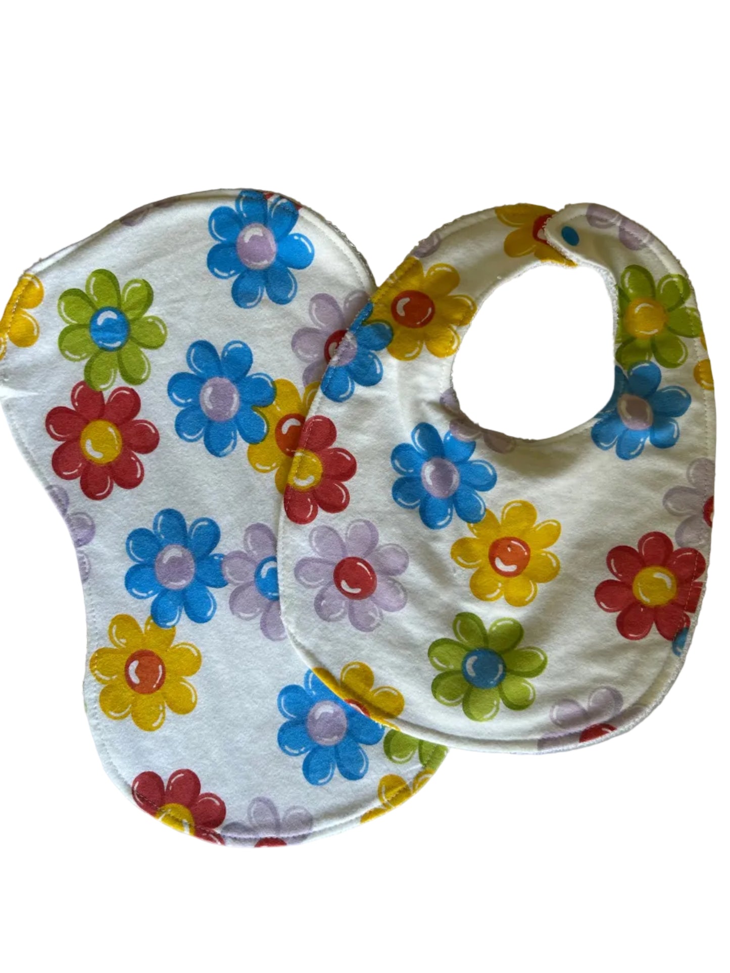 Bib & Burp Cloth Gift Set