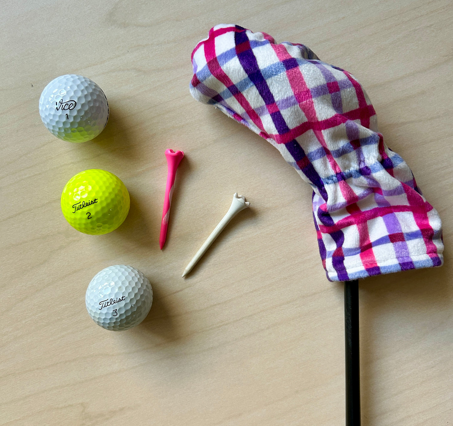 Reversible Golf Club Cover Set of 3 | Driver, Fairway Wood & Hybrid