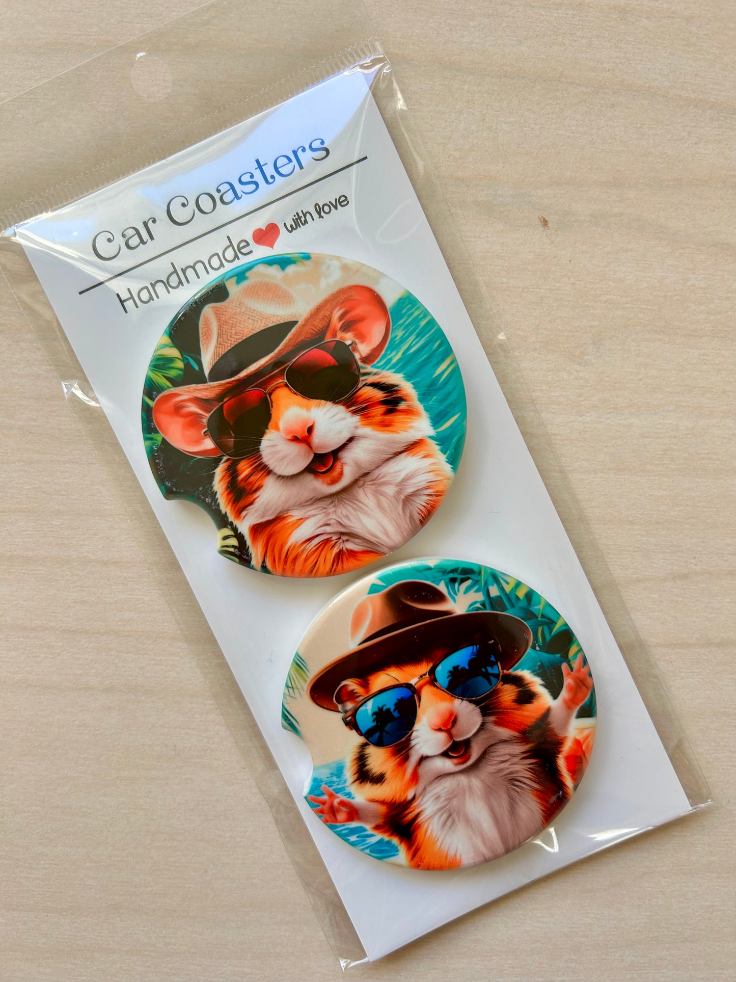Cup Couture Car Coasters