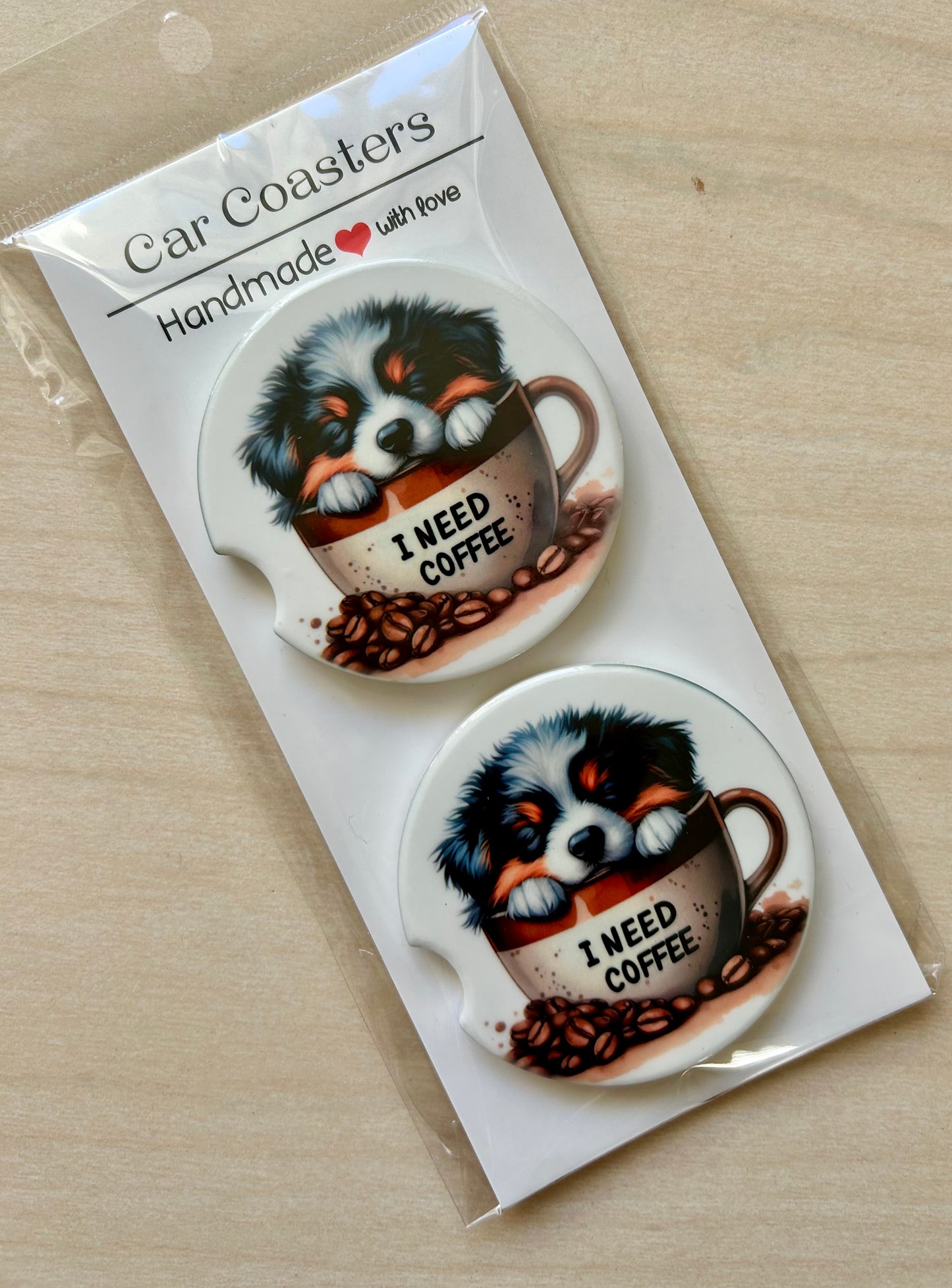 Cup Couture Car Coasters