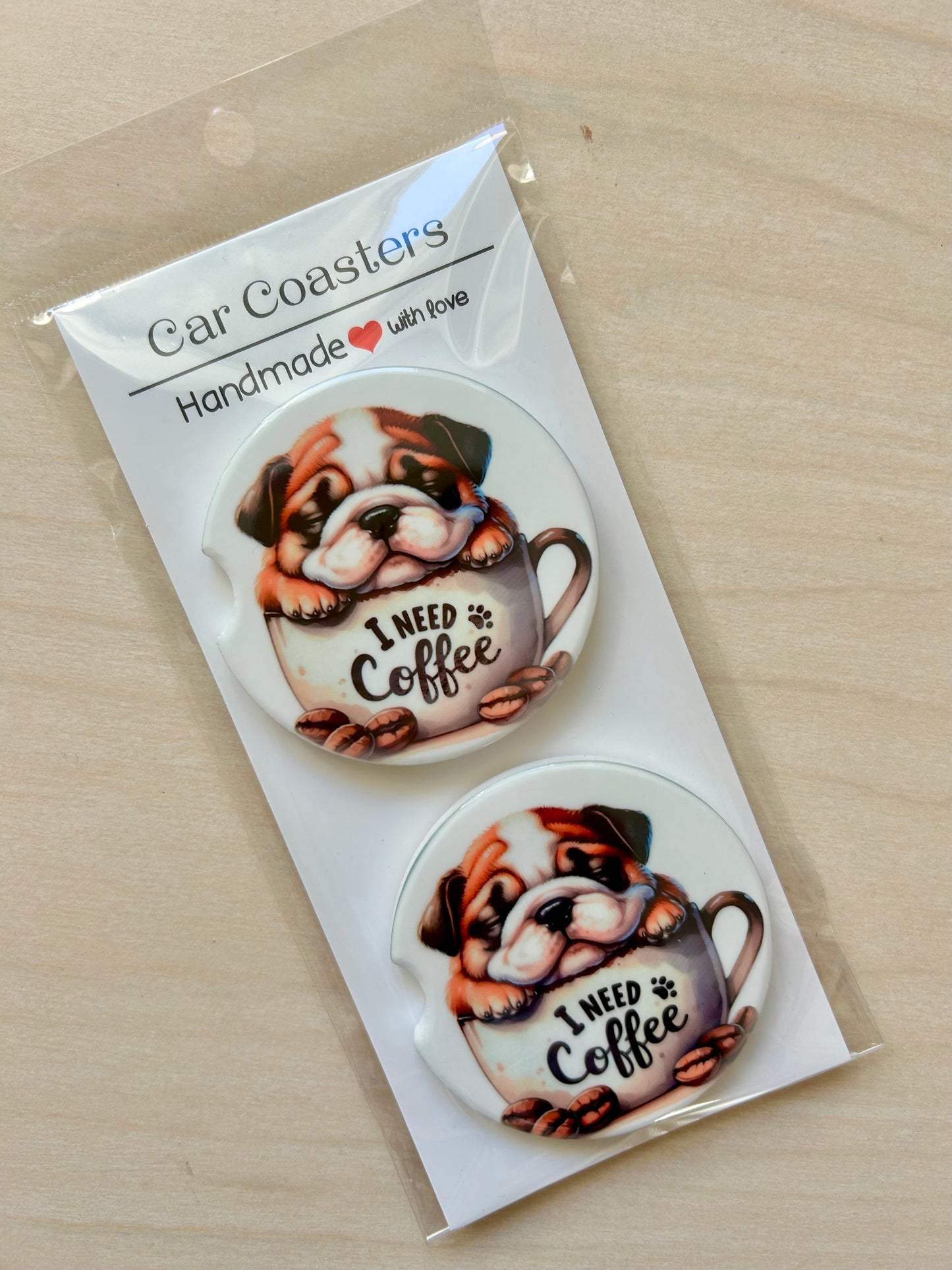 Cup Couture Car Coasters
