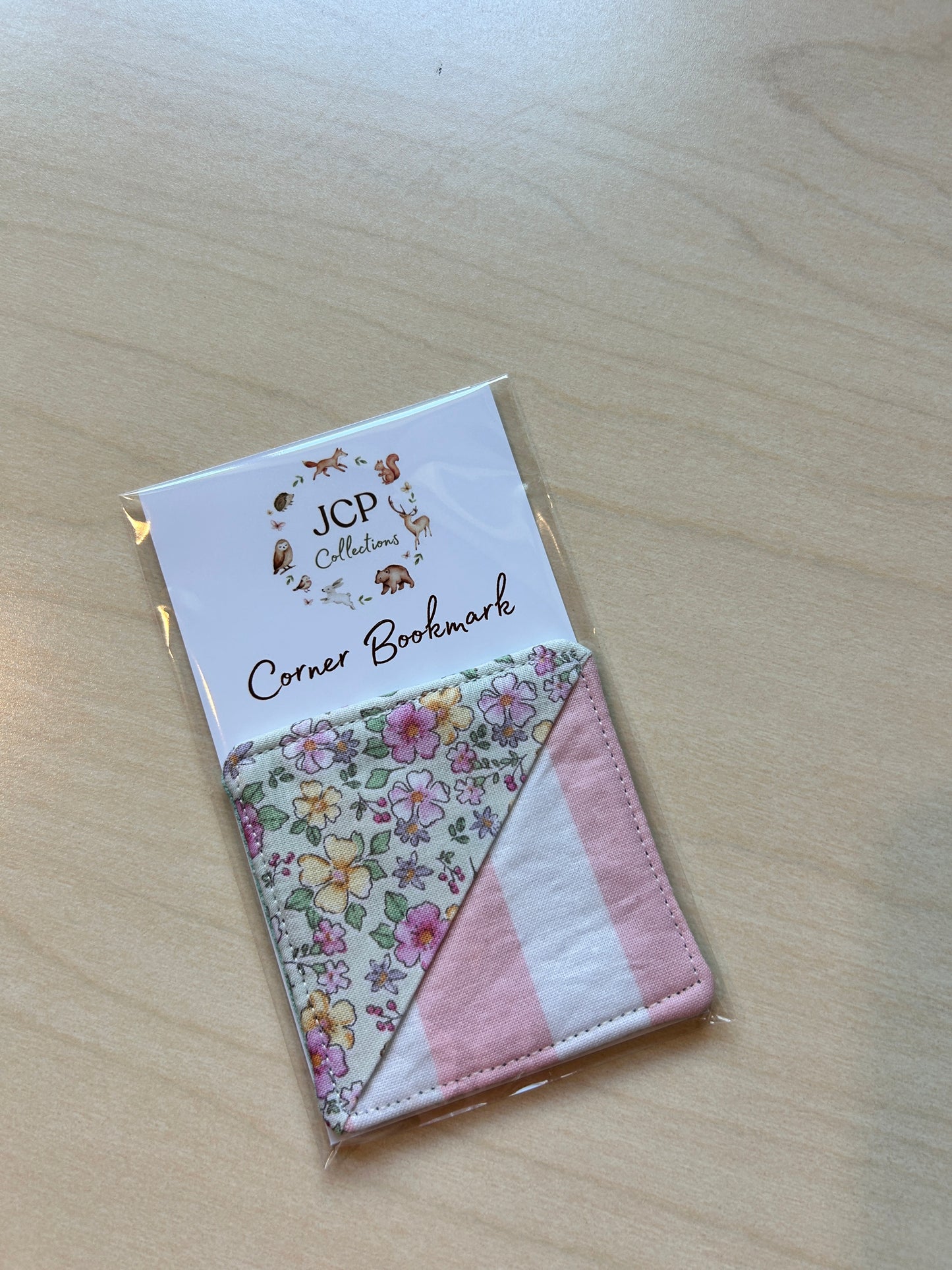 Fabric Corner Bookmarks