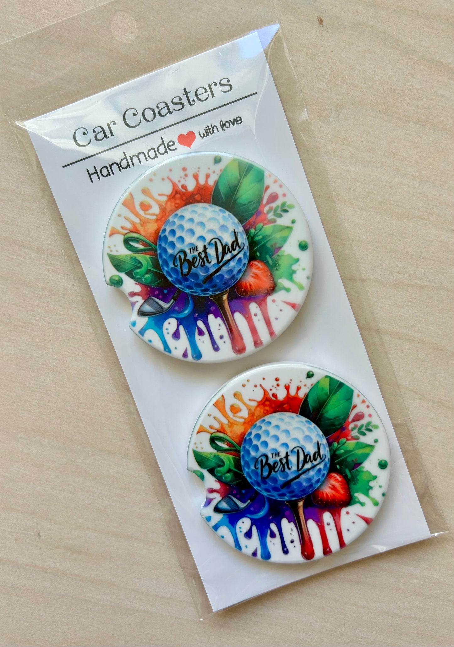 Cup Couture Car Coasters