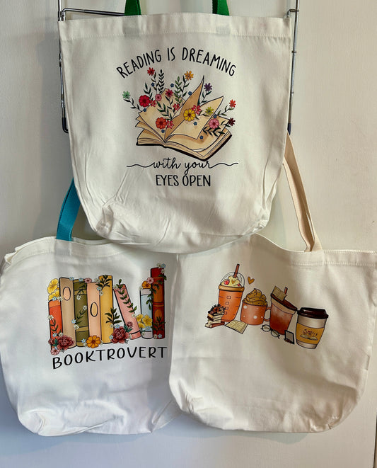 Book Lovers Tote Bag