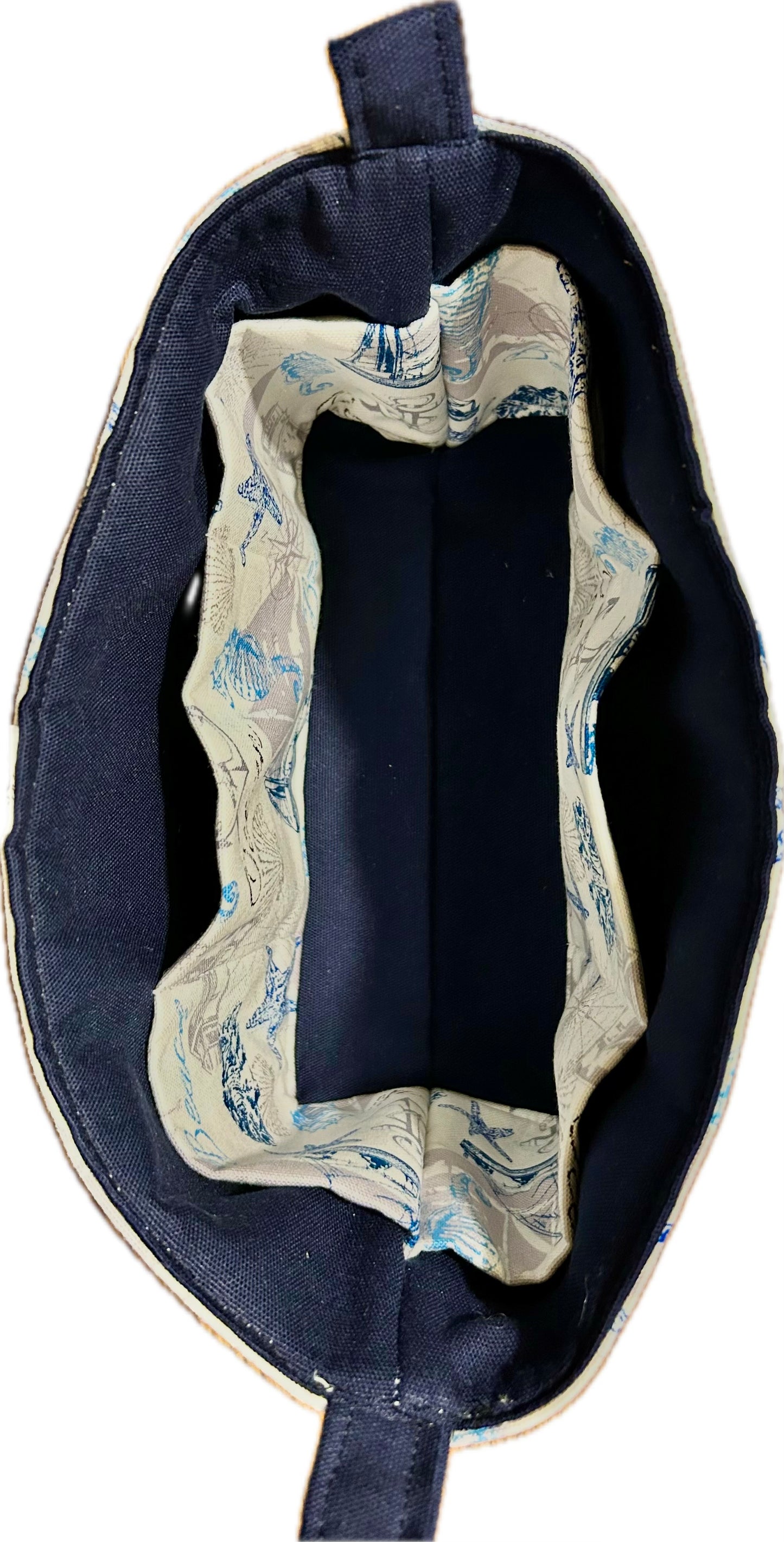 Fabric Purse Organizer with Pockets