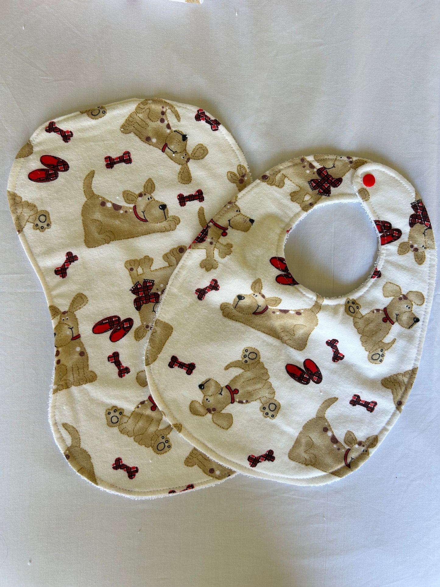 Bib & Burp Cloth Gift Set